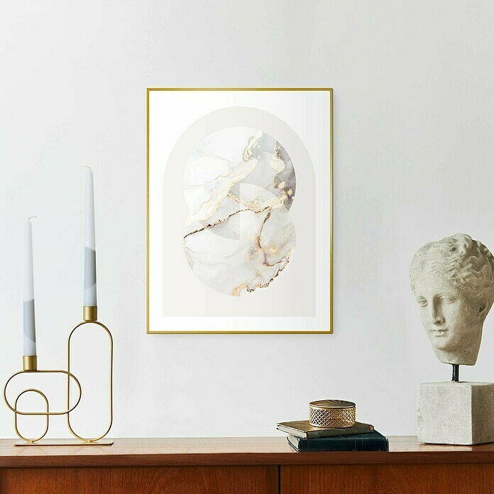 Reinders Canvasschilderij Slim Frame (Glamour Marble, b x h: 30 x 40 cm) | BAUHAUS