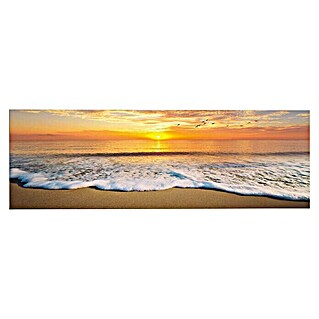 Decoratief paneel (Sunset Wave, b x h: 52 x 156 cm)