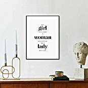 Reinders Canvasschilderij Slim Frame (Woman, b x h: 30 x 40 cm) | BAUHAUS