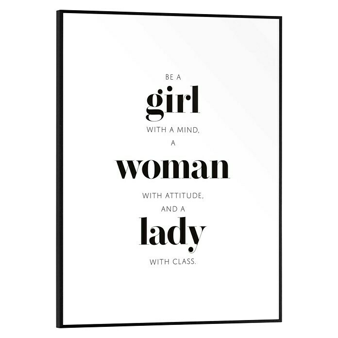 Reinders Canvasschilderij Slim Frame (Woman, b x h: 30 x 40 cm) | BAUHAUS
