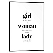 Reinders Canvasschilderij Slim Frame (Woman, b x h: 30 x 40 cm) | BAUHAUS
