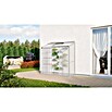 Vitavia Gewächshaus (0,69 x 1,93 x 1,82 m, Glasstärke: 4 mm, Aluminium)