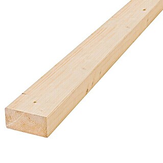 Konstruktionsvollholz (Fichte/Tanne, Max. Zuschnittsmaß: 6 m, B x S: 12 x 6 cm, Gehobelt)
