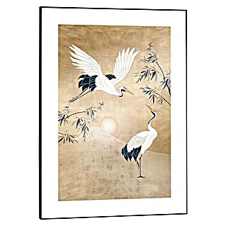 Canvasschilderij Slim Frame (Glamour Cranes, b x h: 50 x 70 cm)