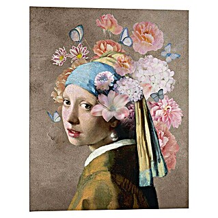 Decoratief paneel (Colour Pearl Girl, b x h: 40 x 50 cm)