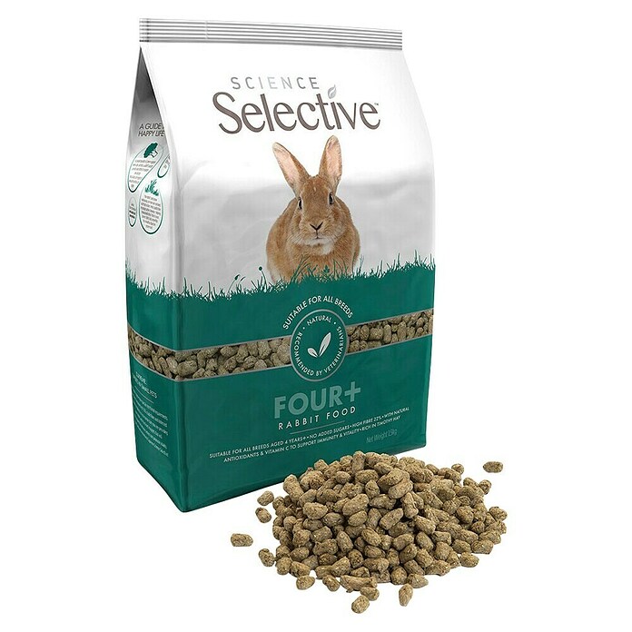 Supreme Knaagdiervoer Konijn Selective Four+ (1,5 kg, Volwassen) | BAUHAUS