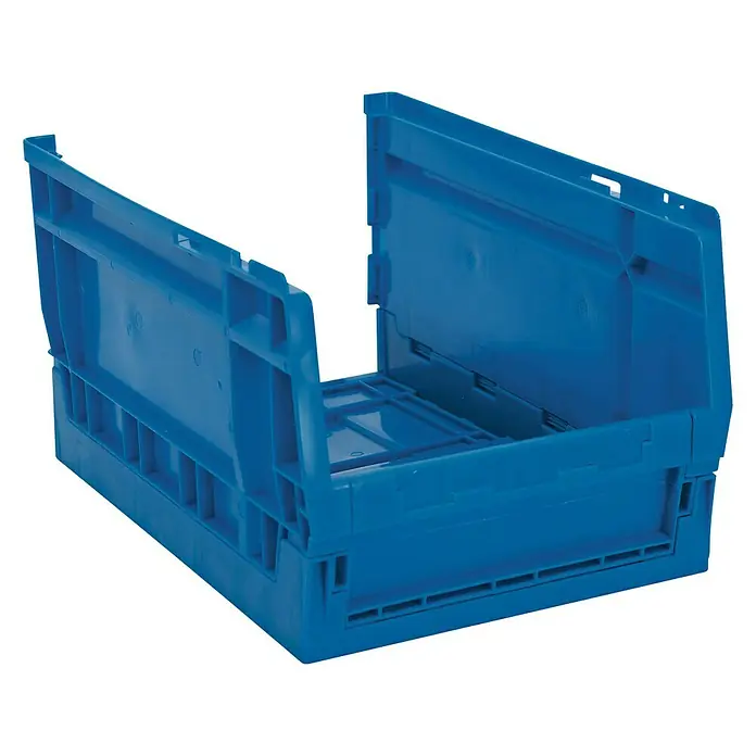 Tayg Gaveta 54P - L x An x Al: 33,6 x 21,6 x 17,5 cm, Azul - Caja de almacenamiento de plástico azul con lados abiertos para facilitar la extracción de mercancías o para almacenar en el almacén.