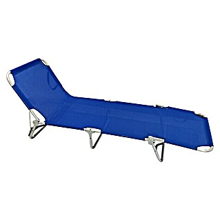 Sunfun Ležaljka za sunčanje (D x Š x V: 190 x 58 x 25 cm, Plava, Preklopno)