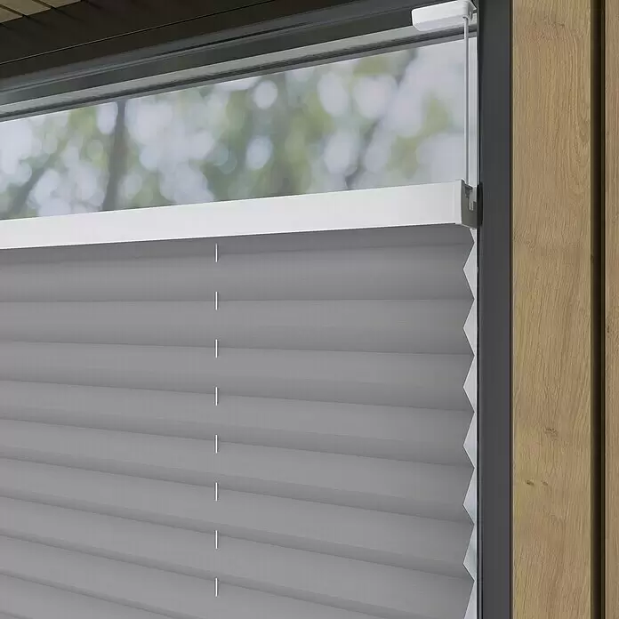 Expo Ambiente Plissee Thermo - B x H: 50 x 130 cm, Grau - Detailaufnahme