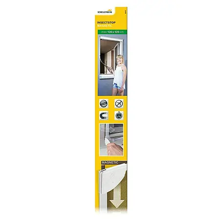 Schellenberg Insect Stop Mosquitera para ventana Magnetic
