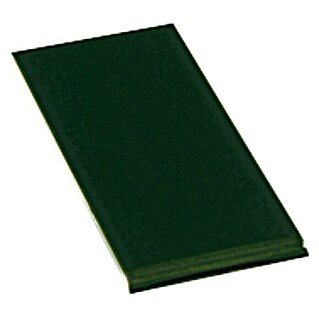 Zócalo cerámico vierteaguas (28 x 14 cm, Verde oscuro, Brillante)