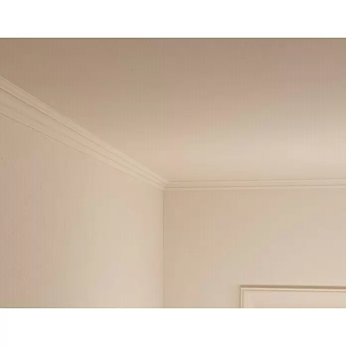 Nmc Decoflair Zierprofil Deckenleiste D21 - 2 Stk., 2 m x 30 mm x 30 mm, Extrudiertes Polystyrol (XPS) - Stimmungsaufnahme