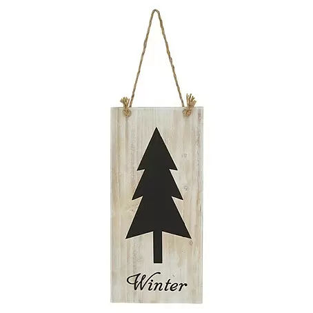 Wandobjekt Holzschild