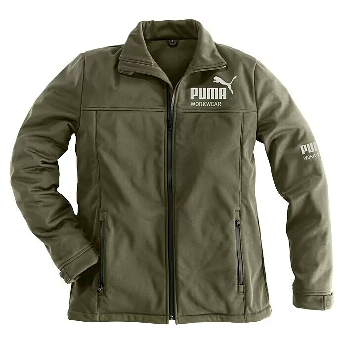 Puma Workwear Softshell-Jacke ChampOlive/Carbon, XXL