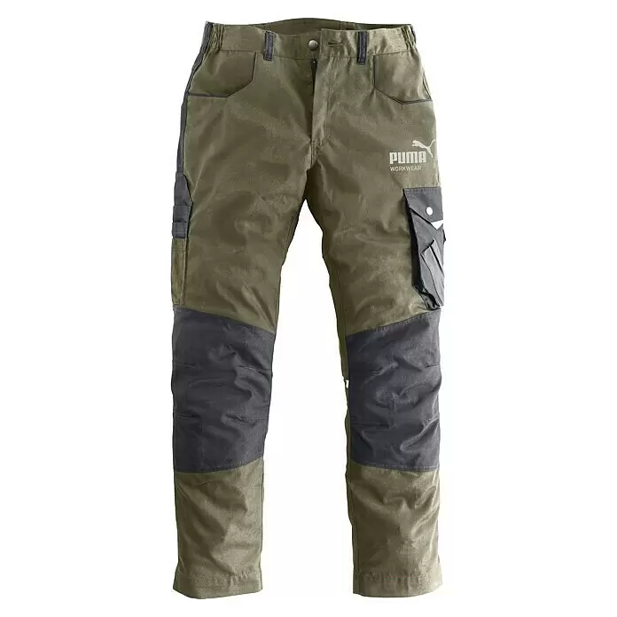 Puma Workwear Arbeitshose ChampKonfektionsgröße: 56, Olive/Carbon, Forstarbeiten