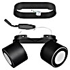 Trio Leuchten LED-Deckenstrahler Taurus (10 W, Schwarz, Warmweiß, 2 Stk.) | BAUHAUS