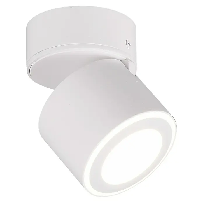 Trio Leuchten LED-Deckenstrahler Taurus - 5 W, Weiß-matt, Warmweiß, 1 Stk. - Aufnahme des LED-Strahlers mit verstellbarem Lichtkopf, ideal für gezielte Beleuchtung in jedem Raum.