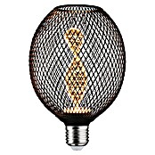 Paulmann LED-Lampe Metallic Glow Helix Globe (E27, Dimmbarkeit: Nicht Dimmbar, Warmweiß, 110 lm, 3,5 W, Schwarz) | BAUHAUS