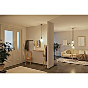 Paulmann LED-Lampe White Lampion Filament gestreift (E27, Dimmbar, Warmweiß, 400 lm, 4 W) | BAUHAUS