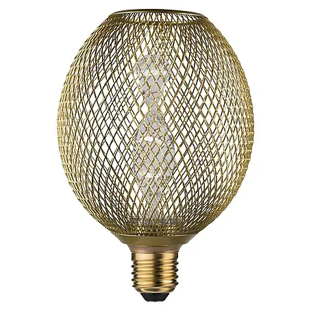 Paulmann  LED-Lampe Metallic Glow Helix Globe