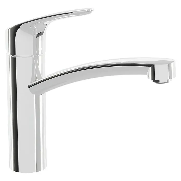Hansgrohe Spültischarmatur Focus 160 - Chrom, Glänzend - Glänzender verchromter Wasserhahn mit elegantem Design für moderne Badezimmer und Küchen. Hochwertige Verarbeitung für lange Lebensdauer.