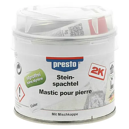 Presto  Reparaturspachtel Steinspachtel 2K