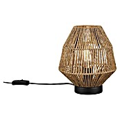 Reality Leuchten Miki Tischleuchte rund Miki (40 W, Ø x H: 20 x 20,5 cm, Braun, E27) | BAUHAUS
