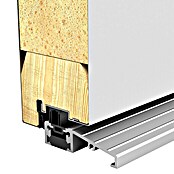 Gerda Haustür Thermo Prime 75 Hanover (110 cm x 210 mm, DIN Anschlag: Links, Weiß, Schwarze Details) | BAUHAUS