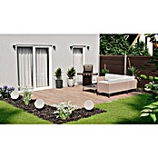 Pločica za terasu Garden Coldbrown 2.0  (59,7 x 59,7 x 2 cm, Smeđa/Siva, Mat) | BAUHAUS