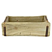 Flaschenhalter Box Brick (32 x 15 x 9 cm, Holz, Gebleicht) | BAUHAUS