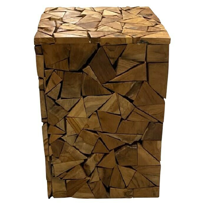 Hocker Cubus (32 x 32 x 42 cm, Holz) | BAUHAUS