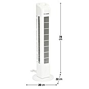 Proklima Stajaći ventilator (Bijelo, 73 cm, 50 W, 372 m³/h)