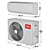 TCL Inverter-Klimasplitgerät TAC-12CHSA/HCI QC (Max. Kühlleistung je Gerät in BTU/h: 12.000 BTU/h, Max. Heizleistung je Gerät in BTU/h: 12.000 BTU/h)
