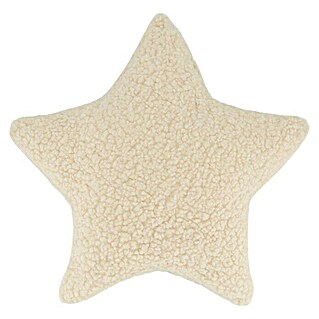 Kissen Teddy Star (Weiß, 45 x 45 cm, 100 % Polyester)