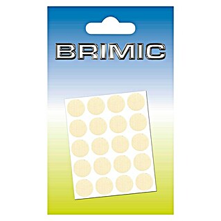 Micel Brimic Tapón embellecedor Crema (Diámetro: 13 mm, Pegado, 20 ud.)
