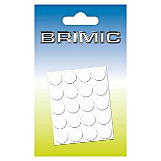 Micel Brimic Tapón embellecedor Blanco poro (Diámetro: 13 mm, Pegado, 20 ud.)
