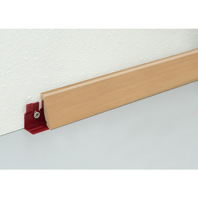 Profiles and more Sockelleiste FU147H (2 400 x 18,5 x 38,5 mm, Vollholz, Farbe: Homerun) | BAUHAUS