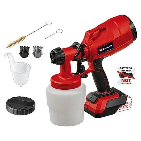 Einhell PXC 18V Sistema de pulverización de pintura de batería TC-SY 18/60 Li-Solo