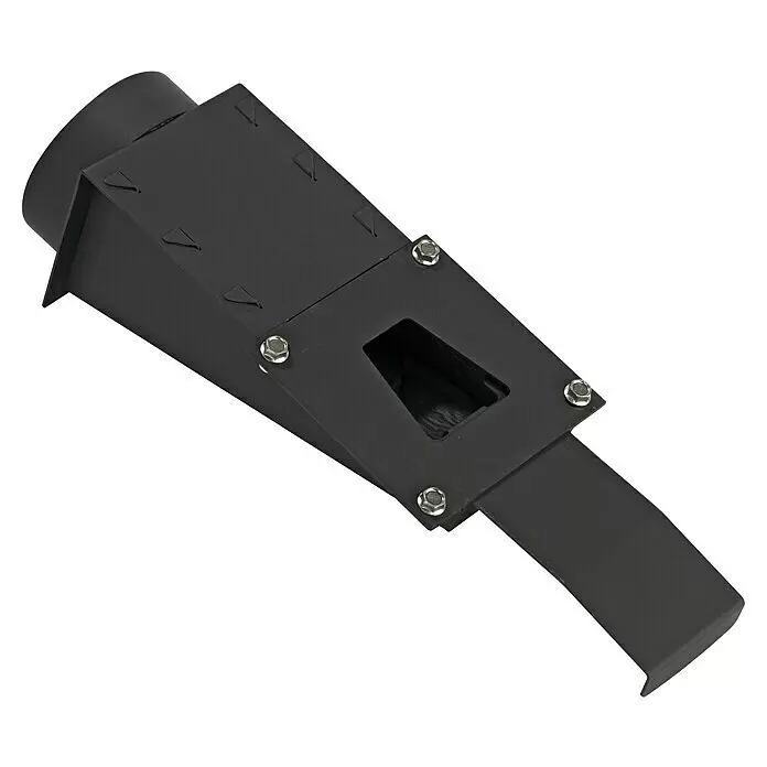 xeoos Zuluftstutzen - Passend für: xeoos Kaminofen X5/Kaminofen X8 - Diagonale Ansicht