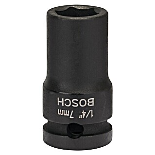 Bosch Inserto para llaves de vaso (Diámetro: 7 mm, ¼″)