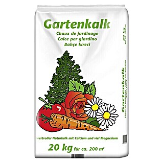 Gartenkalk (20 kg, Inhalt ausreichend für ca.: 200 m²)
