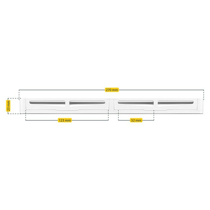 Schellenberg Fensterlüfter Plus Starter-Set (Weiß, 2 Stk.) | BAUHAUS