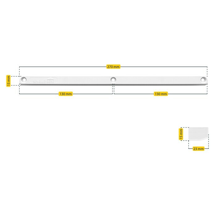 Schellenberg Fensterlüfter Plus Starter-Set (Weiß, 2 Stk.) | BAUHAUS