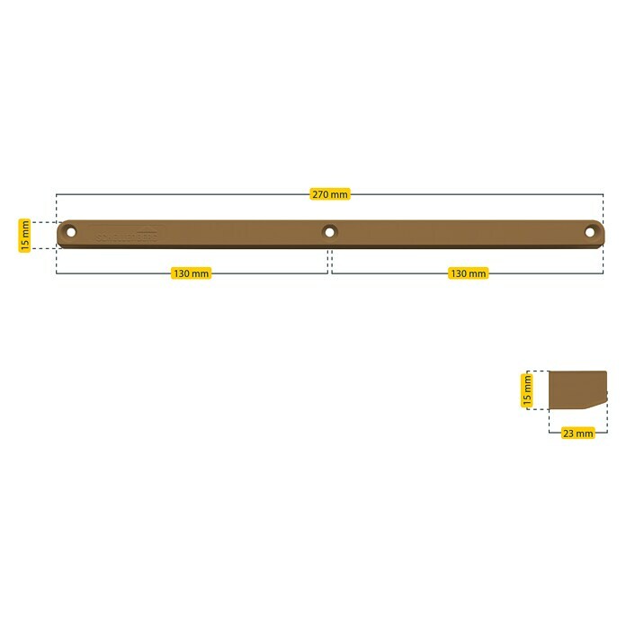 Schellenberg Fensterlüfter Plus Starter-Set (Braun, 2 Stk.) | BAUHAUS