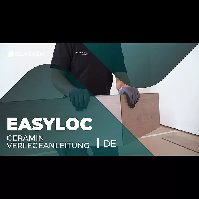 Classen Designboden Pro Nature - Sumatra, Landhausdiele, 1.290 x 203 x 4 mm - EasyLoc Verlegeanleitung