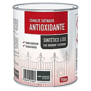 swingcolor Esmalte de color sintético antioxidante satinado (Verde carruaje, 750 ml, Satinado)