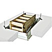Sogem Escalera escamoteable EcoTop (Longitud de la apertura del techo: 130 cm, Anchura de la apertura del techo: 70 cm, Aislamiento térmico: 1,2 W/(m²K)) | BAUHAUS