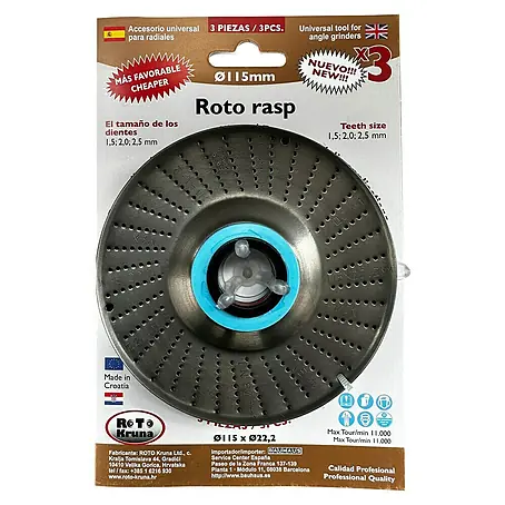 Roto Kruna  Disco escofina