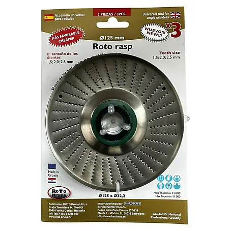 Roto Kruna  Disco escofina