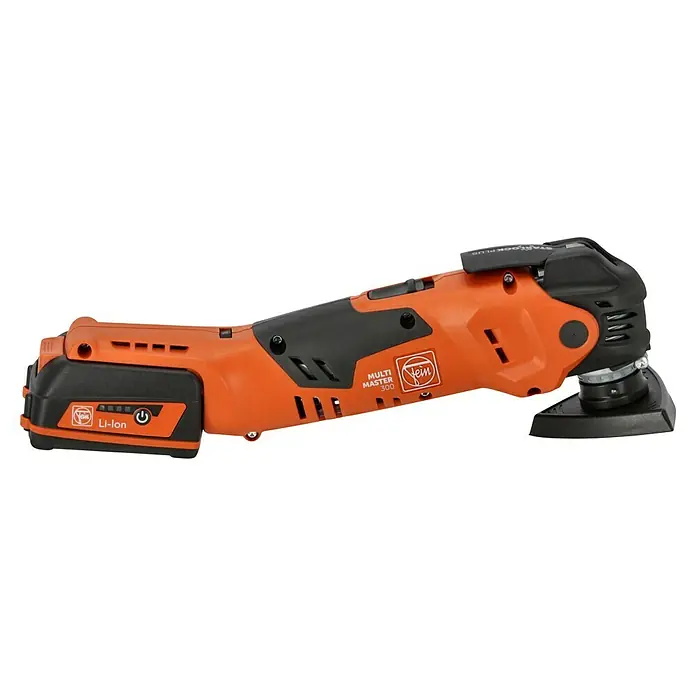 Fein Maschinen-Set Das Combo Kit Professionell AMM 300 Plus & ABSU 12 -  - Fein Multimaster 300 Akku-Multifunktionswerkzeug mit Li-Ionen-Akku für vielseitige Anwendungen in verschiedenen Materialien.